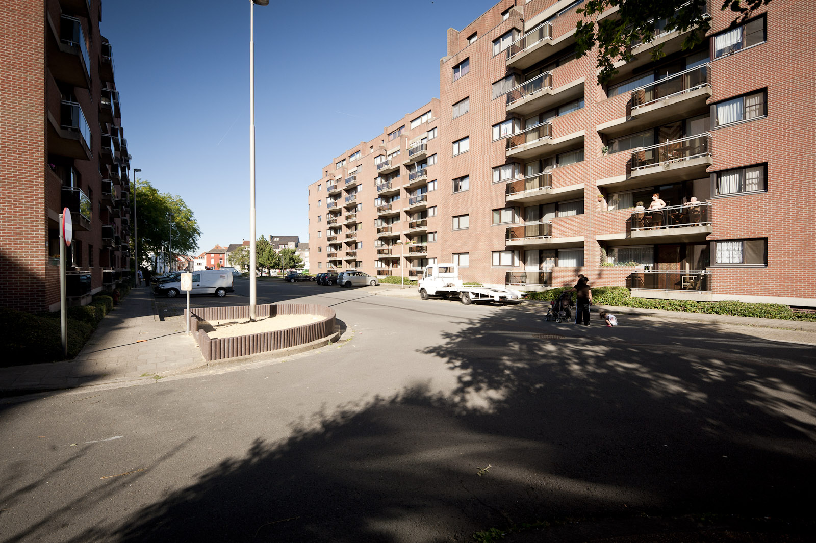 Gevelbeeld appartementsgebouwen Aloïs Joosstraat