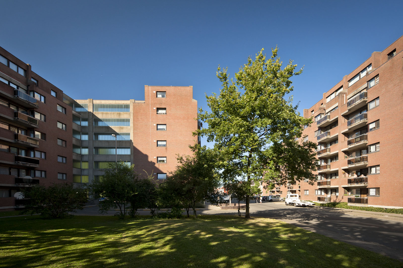 Gevelbeeld appartementsgebouwen Aloïs Joosstraat