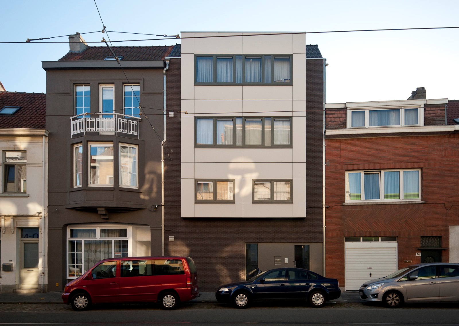 Gevelbeeld appartementsgebouw Brusselsepoortstraat 76