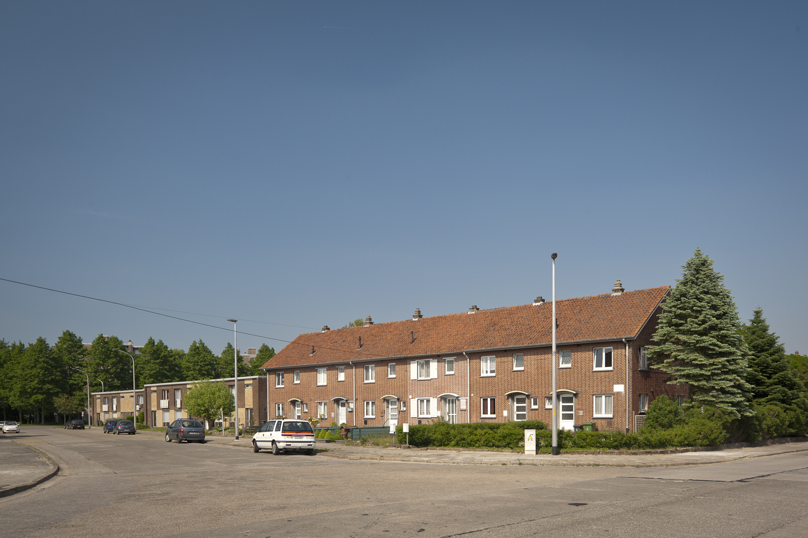 Gevelbeeld huizen Désiré Mercierlaan