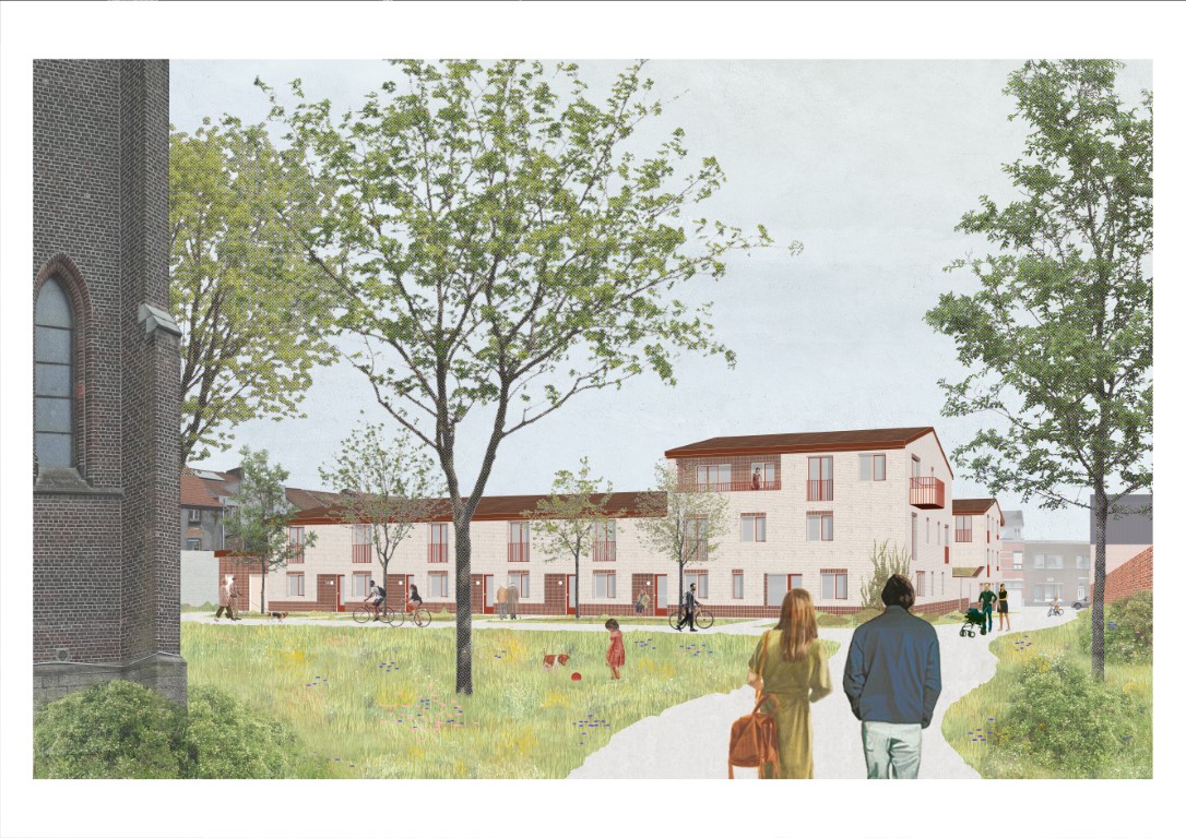 Engelstraat beeld park