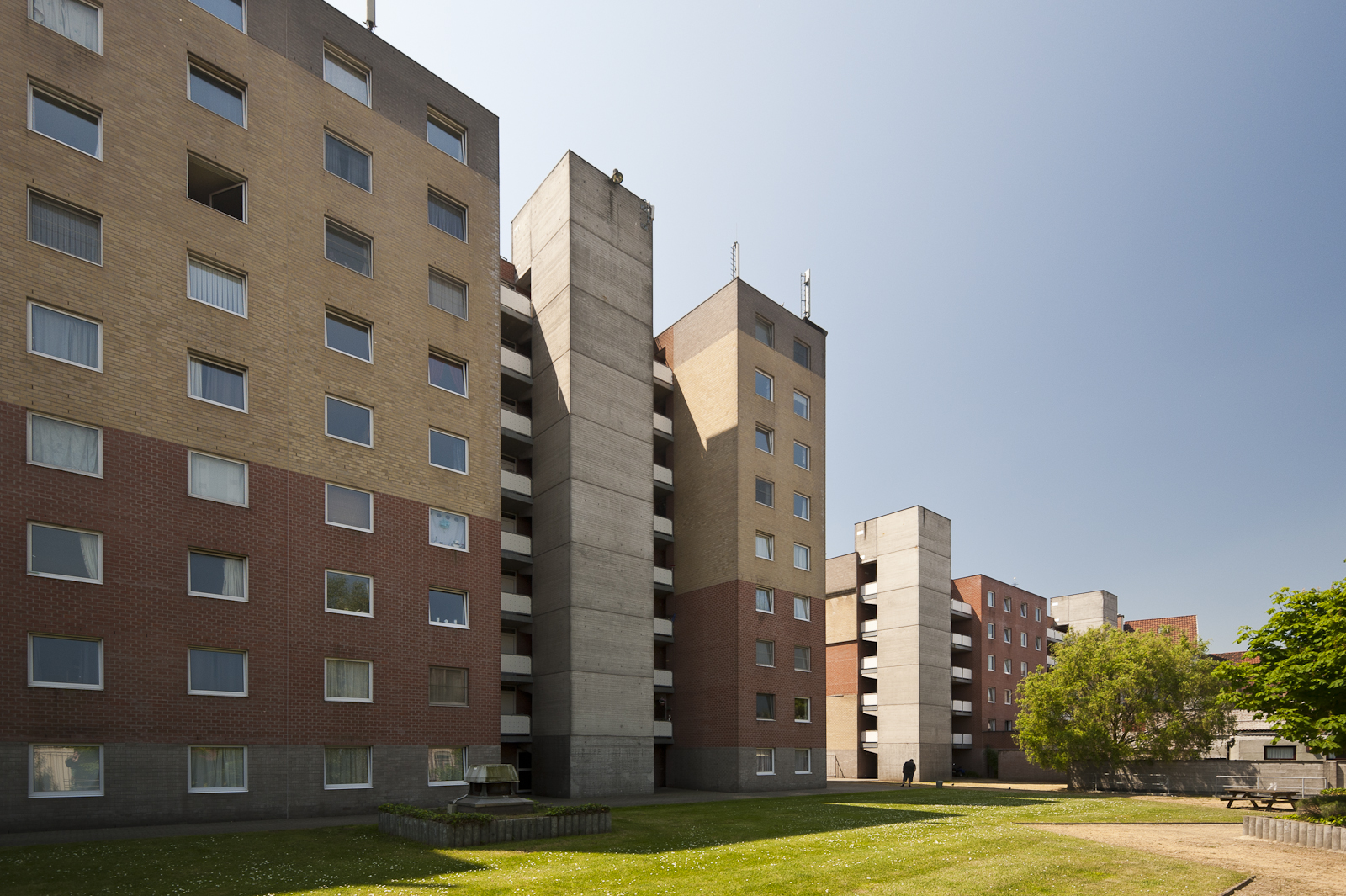 Gevelzicht residentie Excelsior in de Ijkmeesterstraat