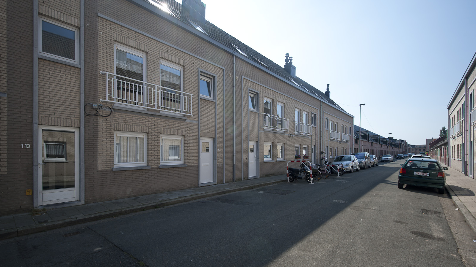 Gevelbeeld appartementen Geraniumstraat 1-23 & 2-16