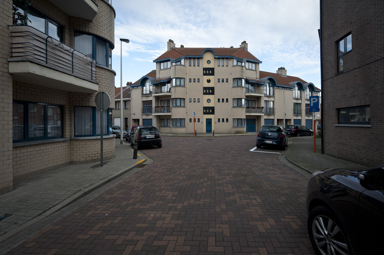 Gevelbeeld gebouwen in de Haardstedestraat en van Den Berghestraat