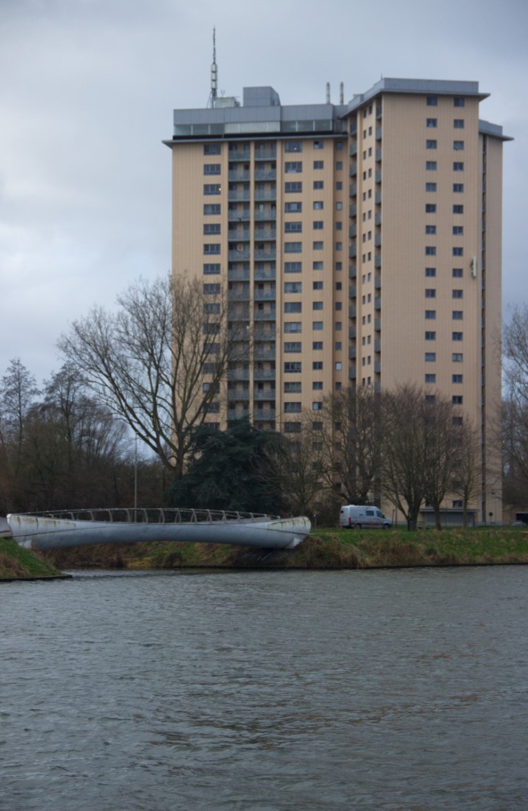 Gevelbeeld van het gebouw Belvéderèweg 1-305