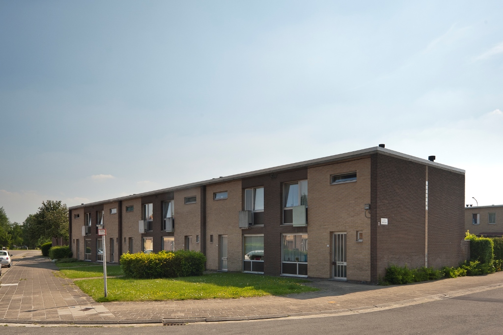 Gevelbeeld huizen in de Ibisstraat