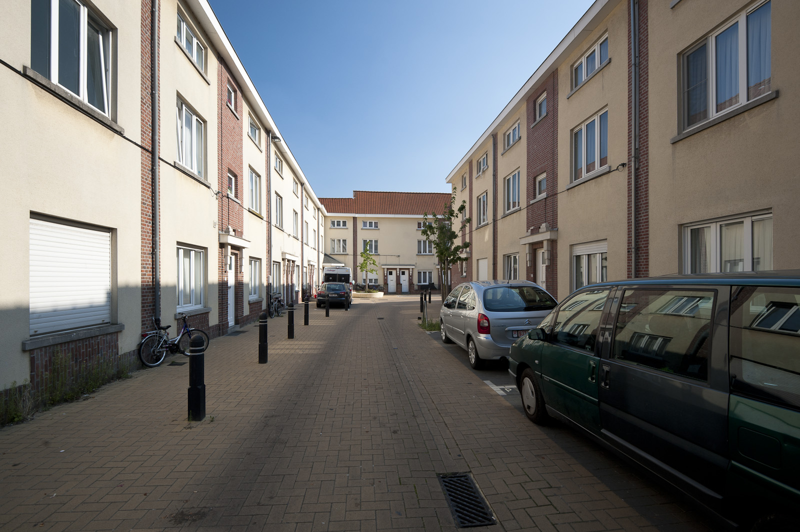 Gevelbeeld huizen Jan Lampensstraat - F. Ferrerlaan