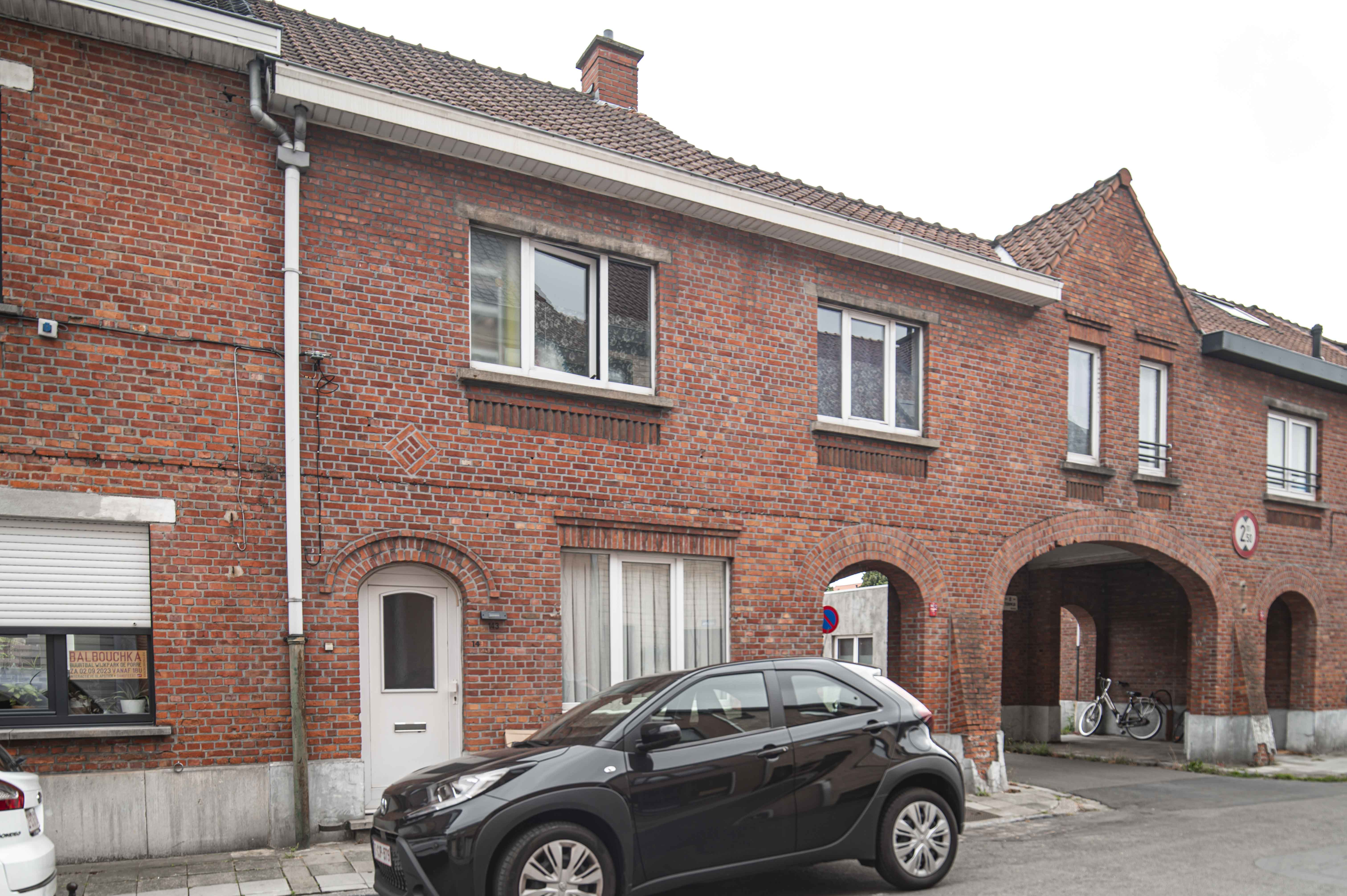 Gevelzicht woning Jules de Saint-Genoisstraat