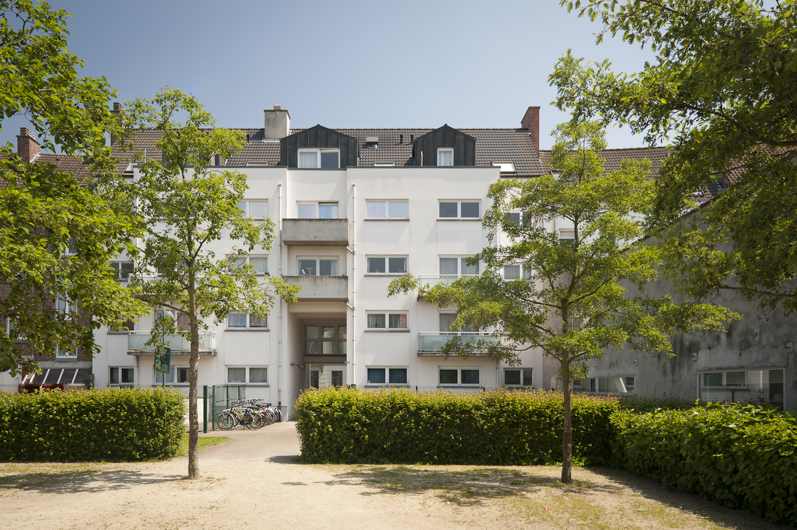 Gevelbeeld appartementsgebouw Kasteellaan 231-255