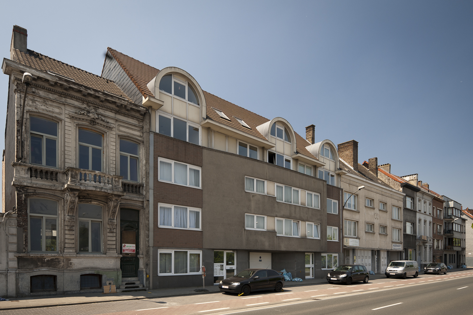 Gevelbeeld appartementsgebouw Kasteellaan 425-433