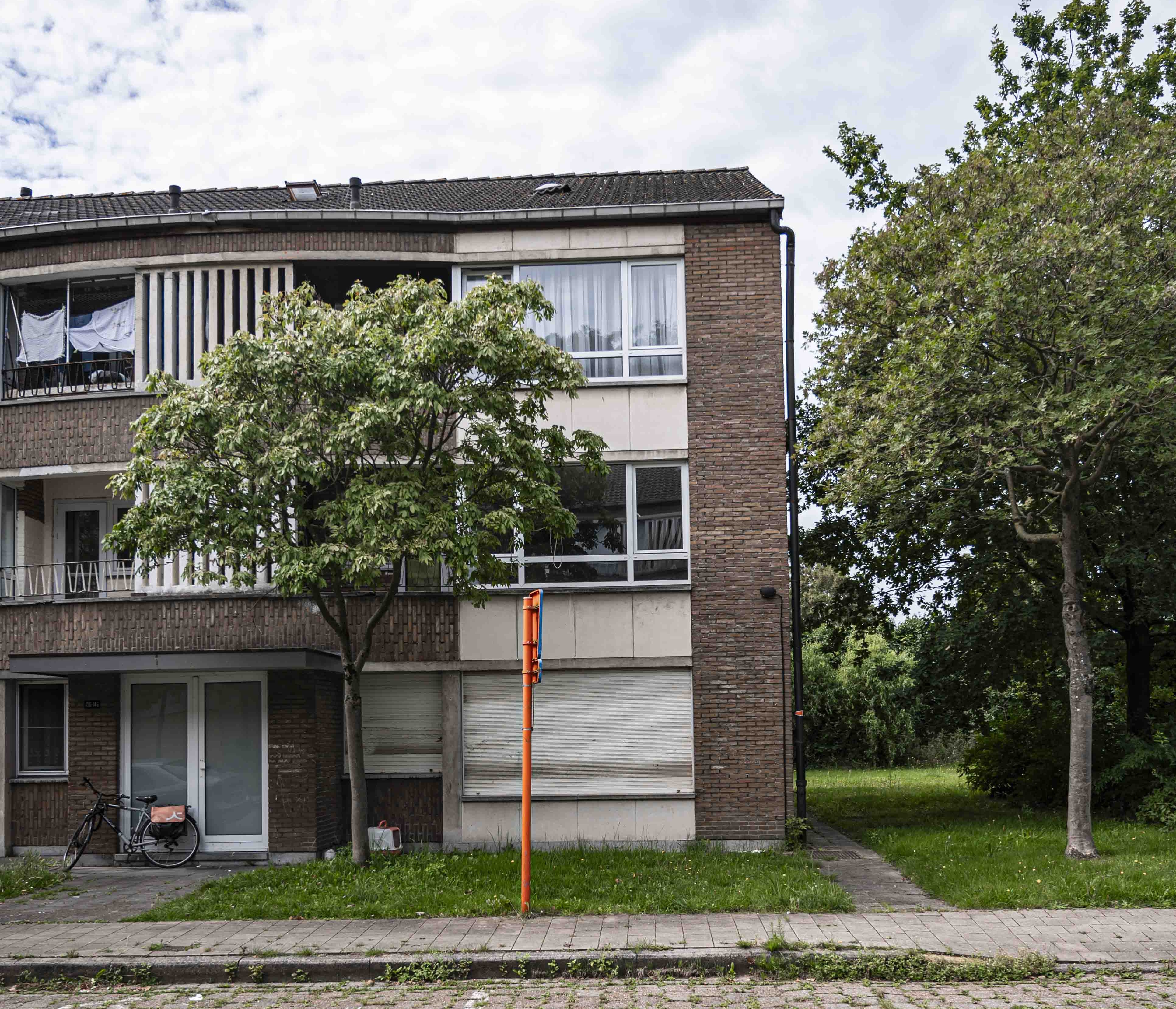 Gevelzicht woningen Kikvorsstraat 136