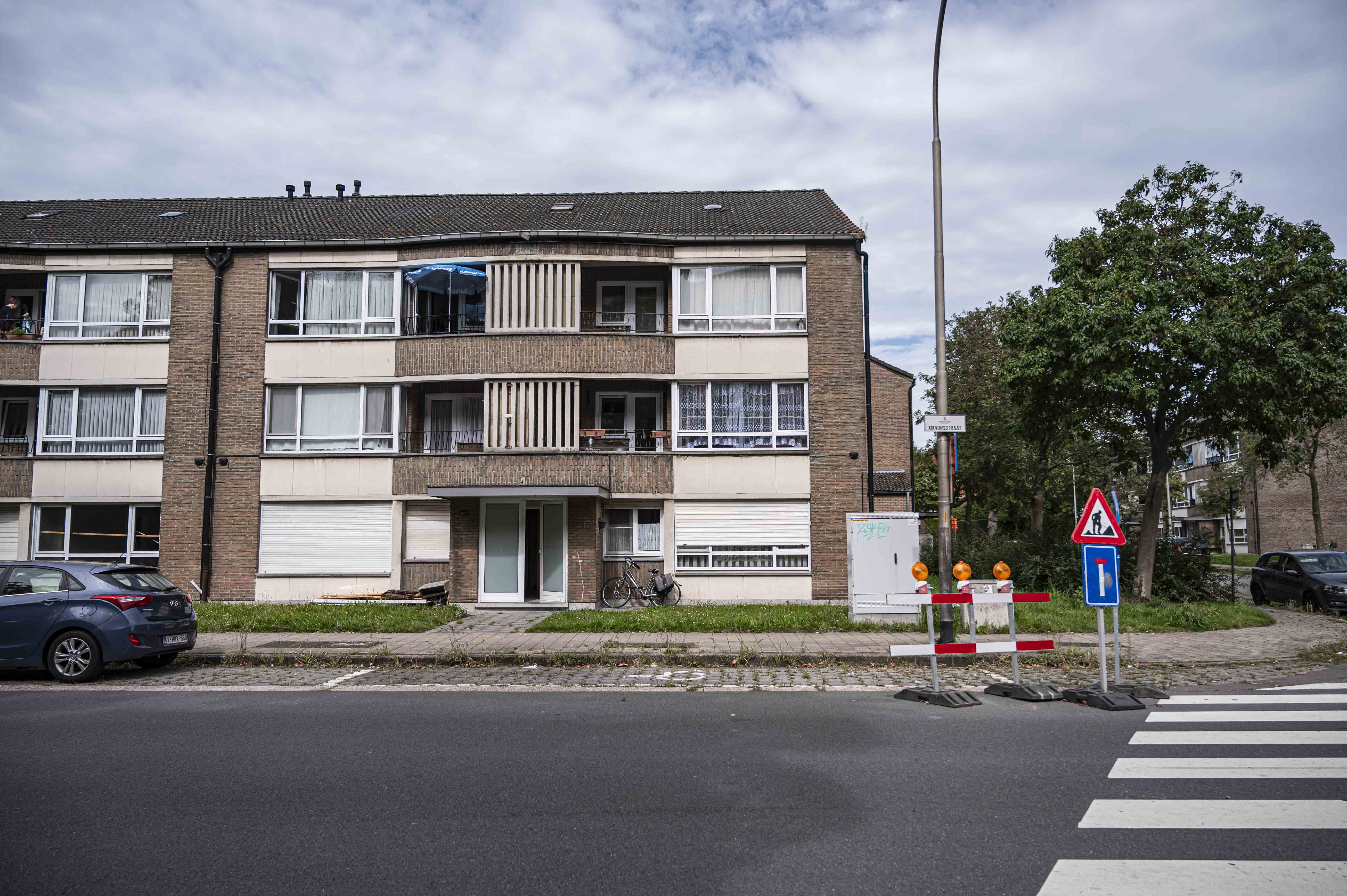 Gevelzicht woningen Kikvorsstraat 160