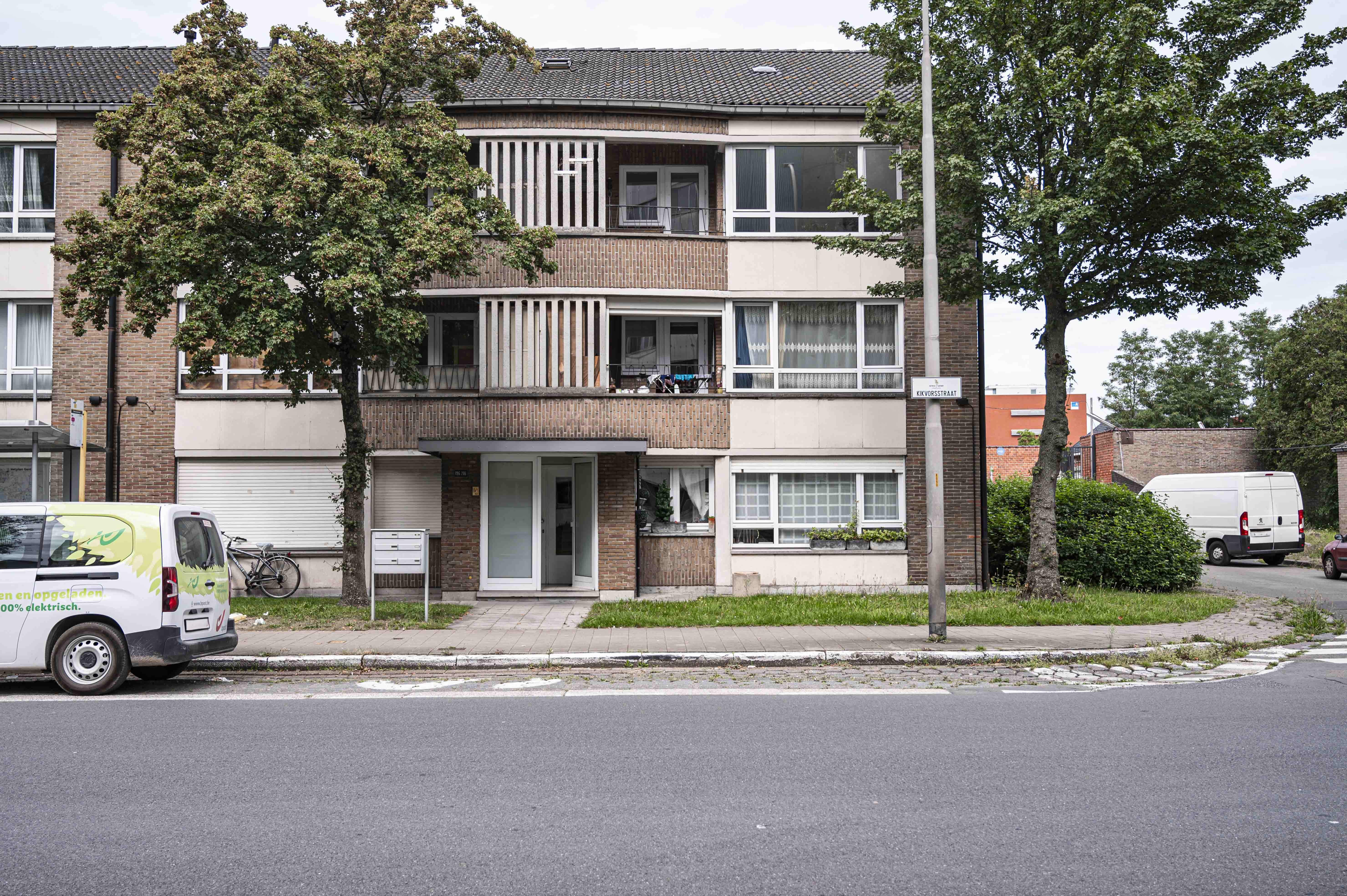 Gevelzicht woningen Kikvorsstraat 196