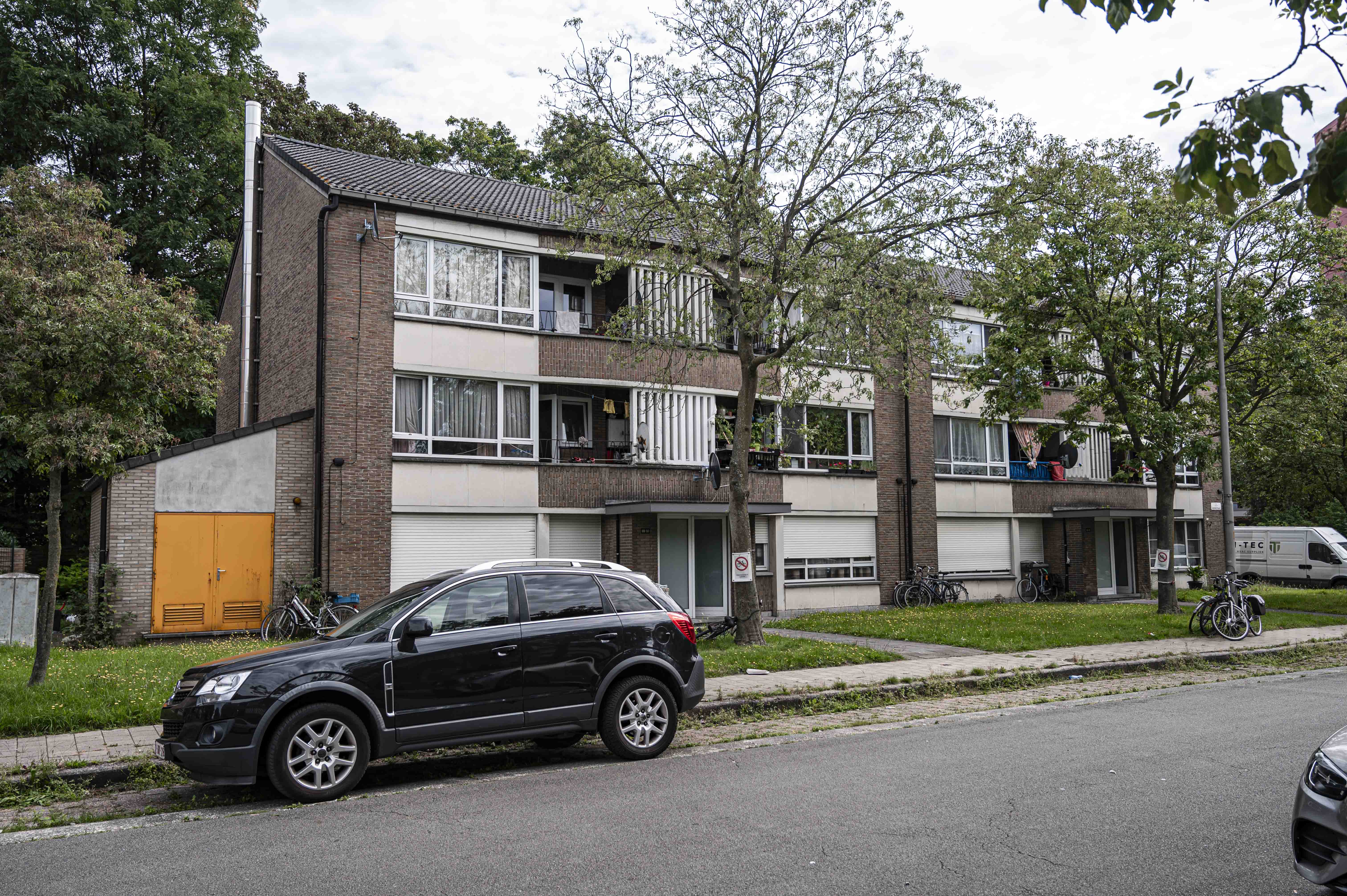 Gevelzicht woningen Kikvorsstraat 88