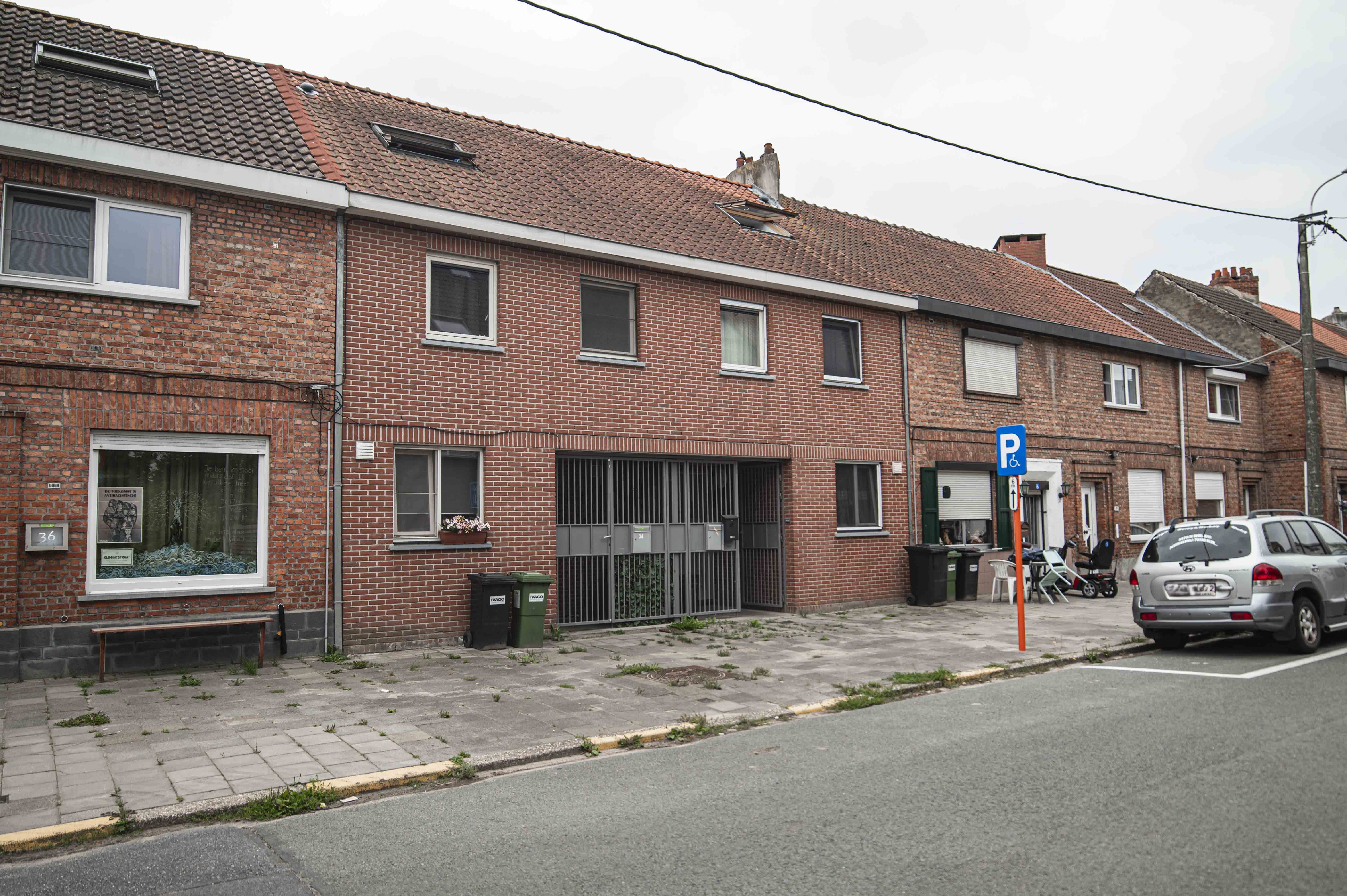 Gevelzicht eengezinswoningen Koningdonkstraat