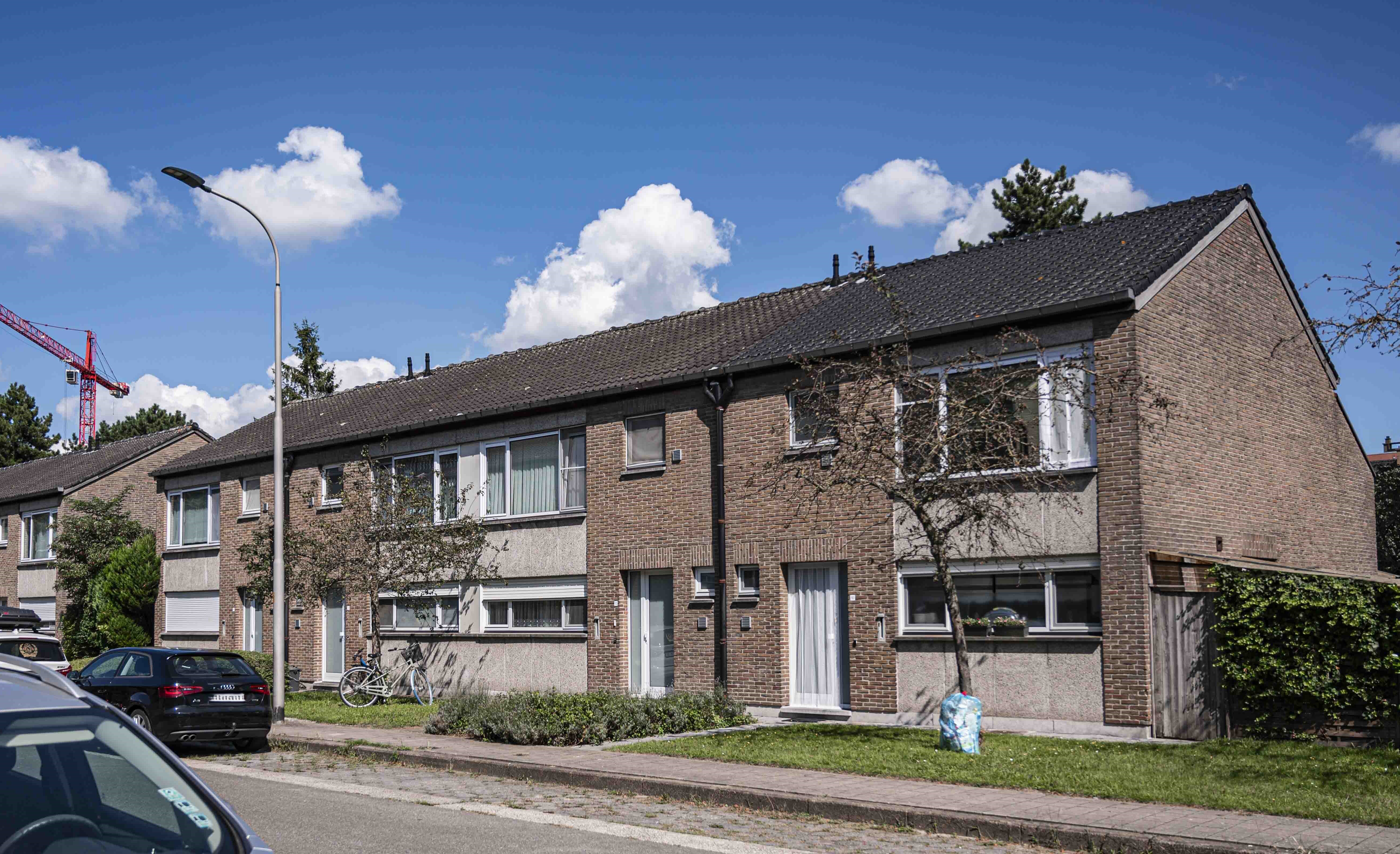 Gevelzicht woningen Kornalijnstraat