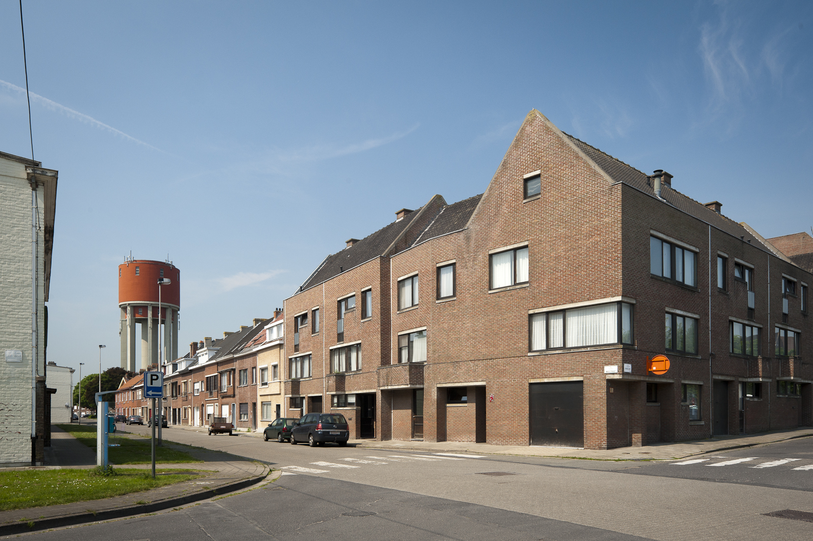 Gevelzicht appartementen Maïsstraat - Kriekelaarstraat