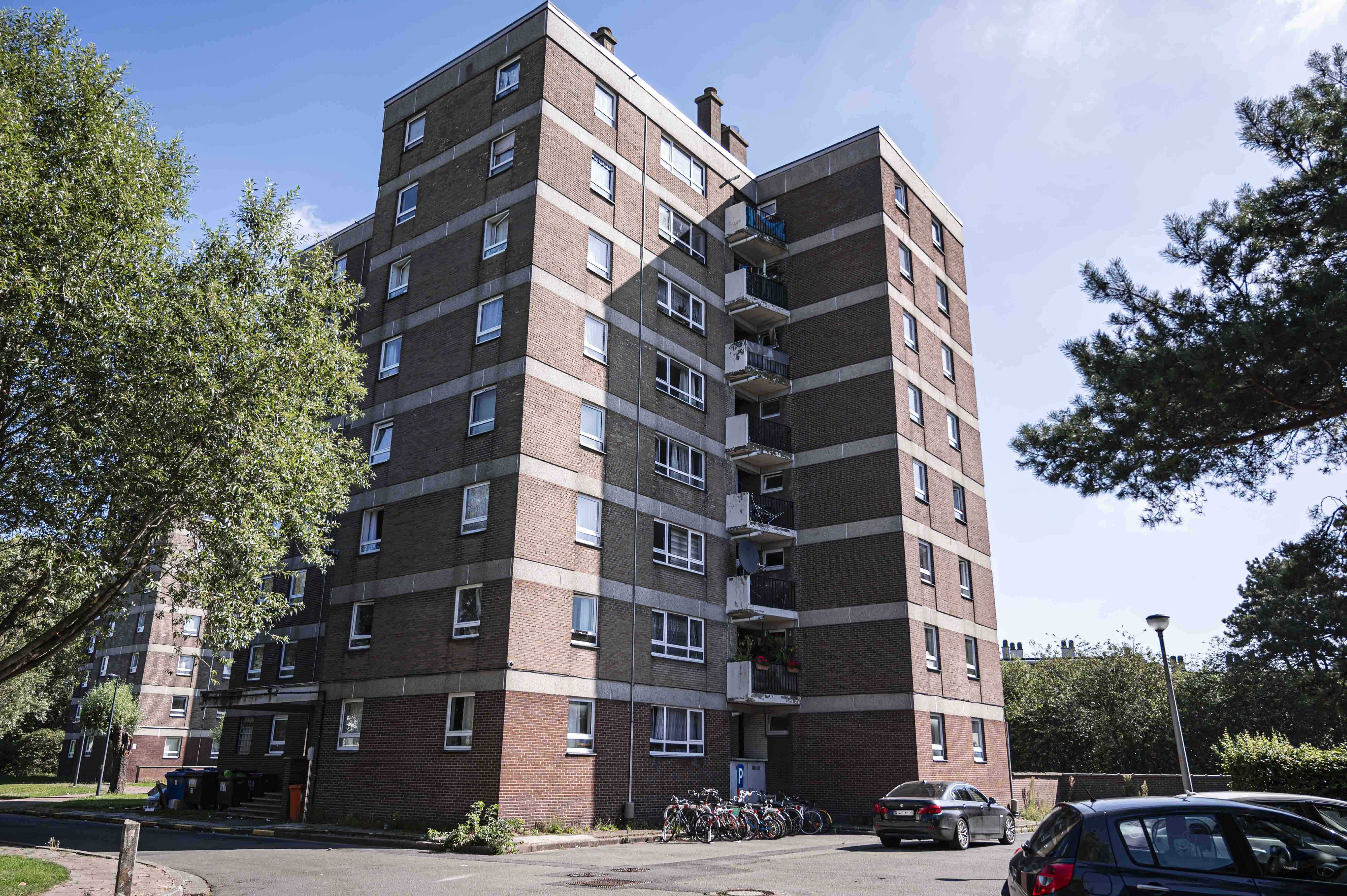 Gevelzicht gebouw Meulesteedsesteenweg 438