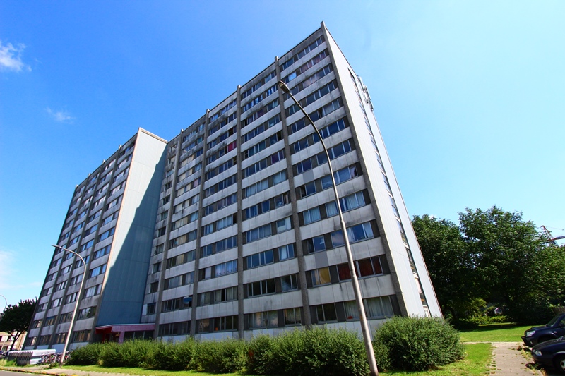 Gevelbeeld Residentie Milenka in de Kikvorsstraat