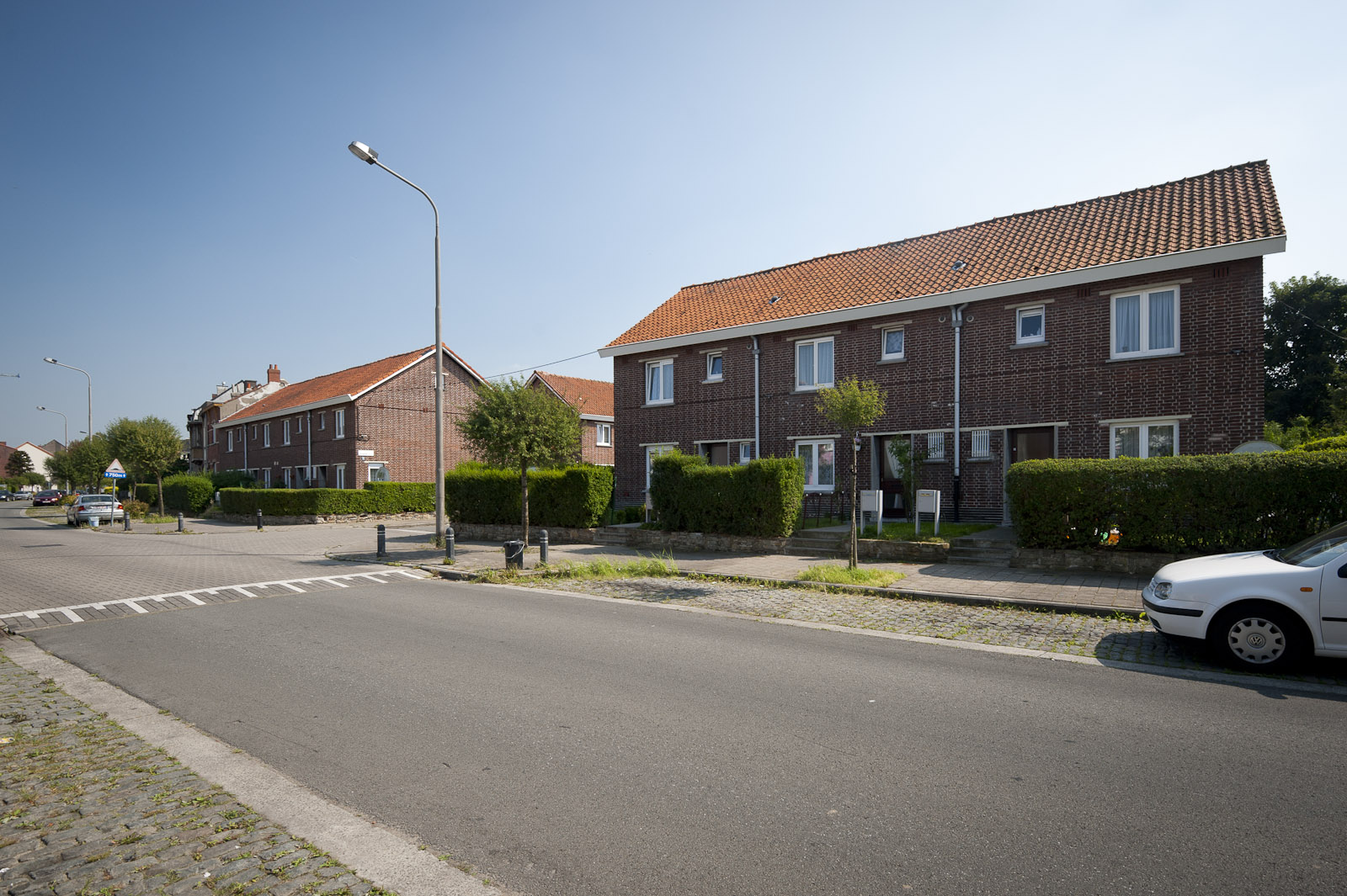 Gevelbeeld huizen tuinwijk Mimosa