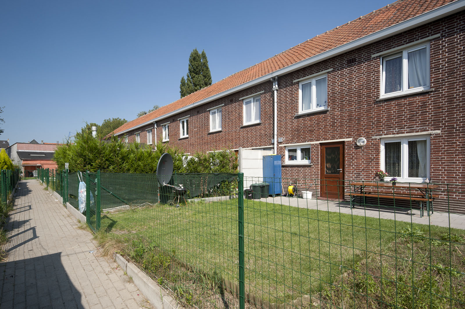 Gevelbeeld huizen tuinwijk Mimosa