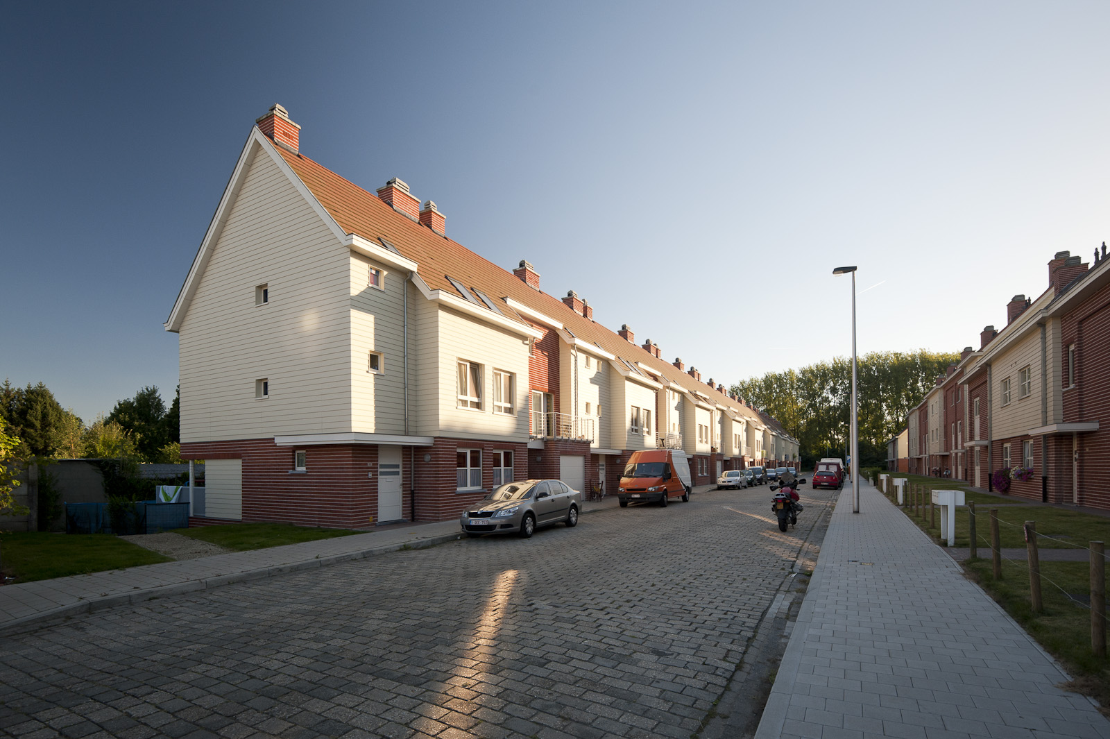 Gevelzicht appartementen Noormanstraat