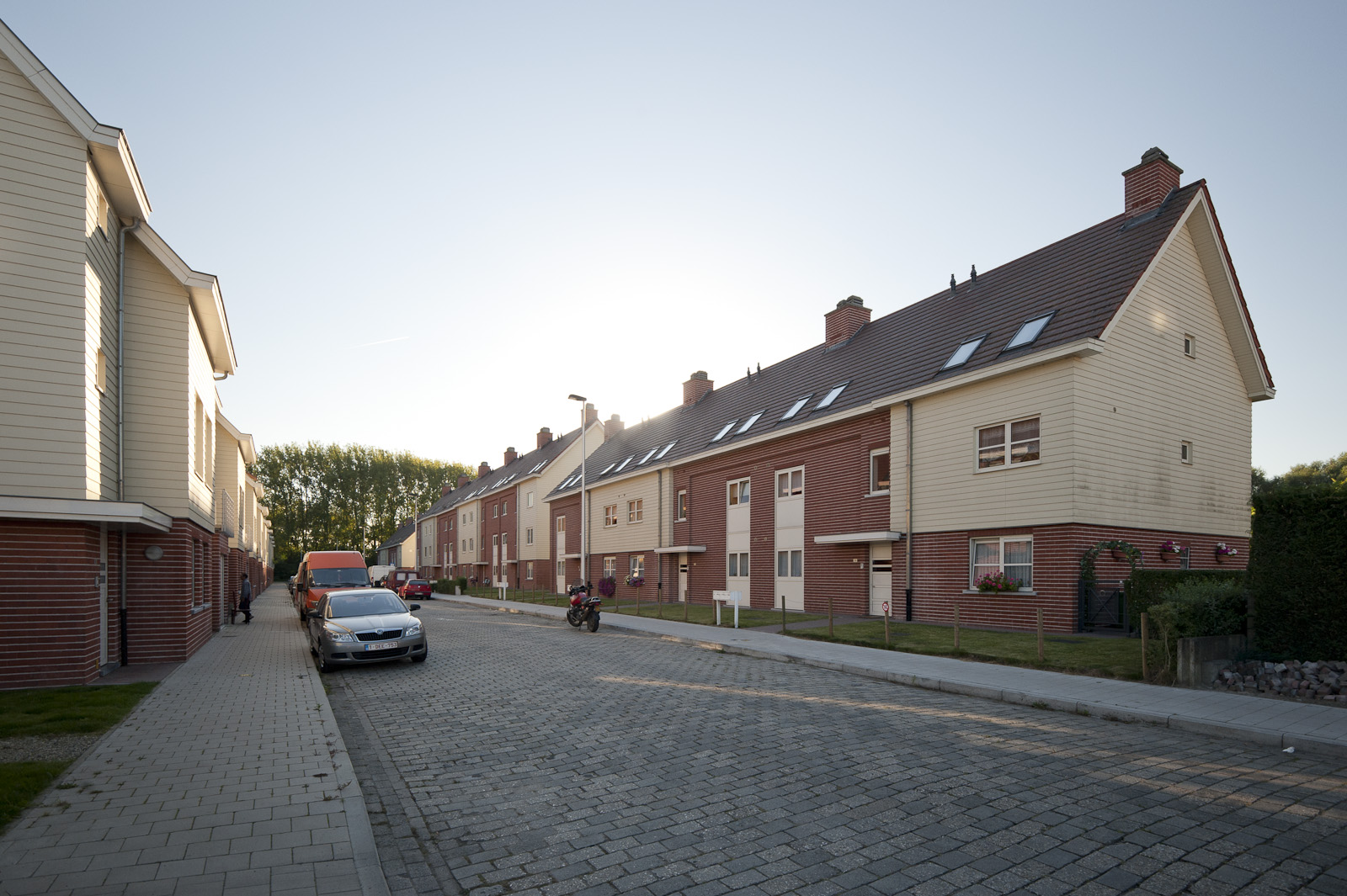 Gevelzicht appartementen Noormanstraat