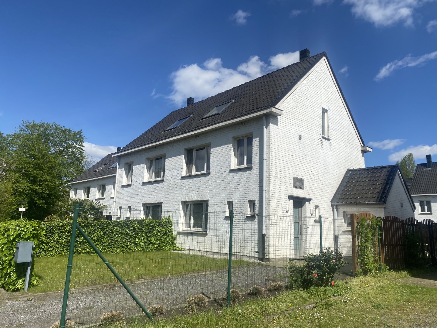 Gevelzicht woningen Normandiëlaan