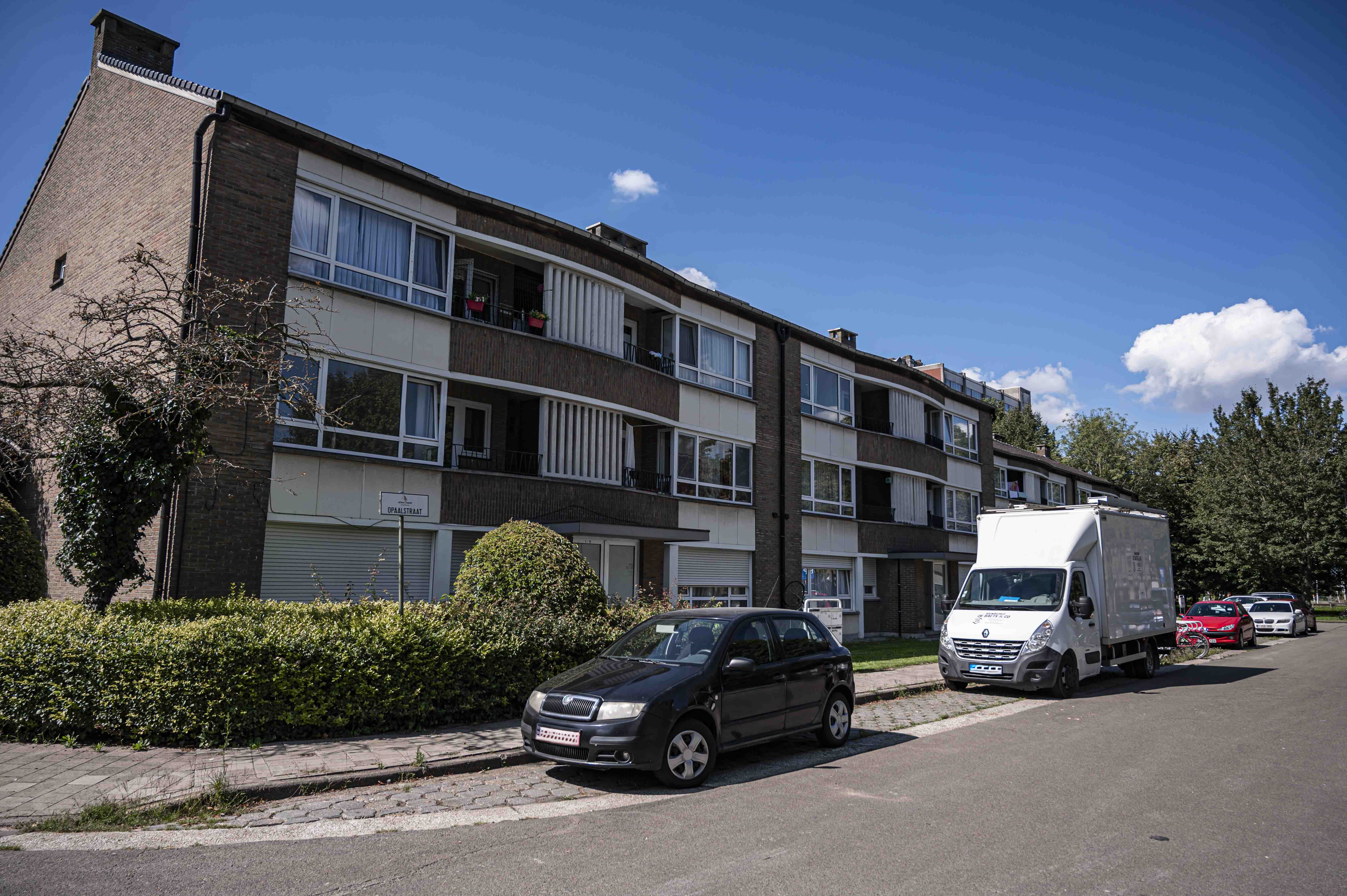 Gevelzicht woningen Opaalstraat 1-23