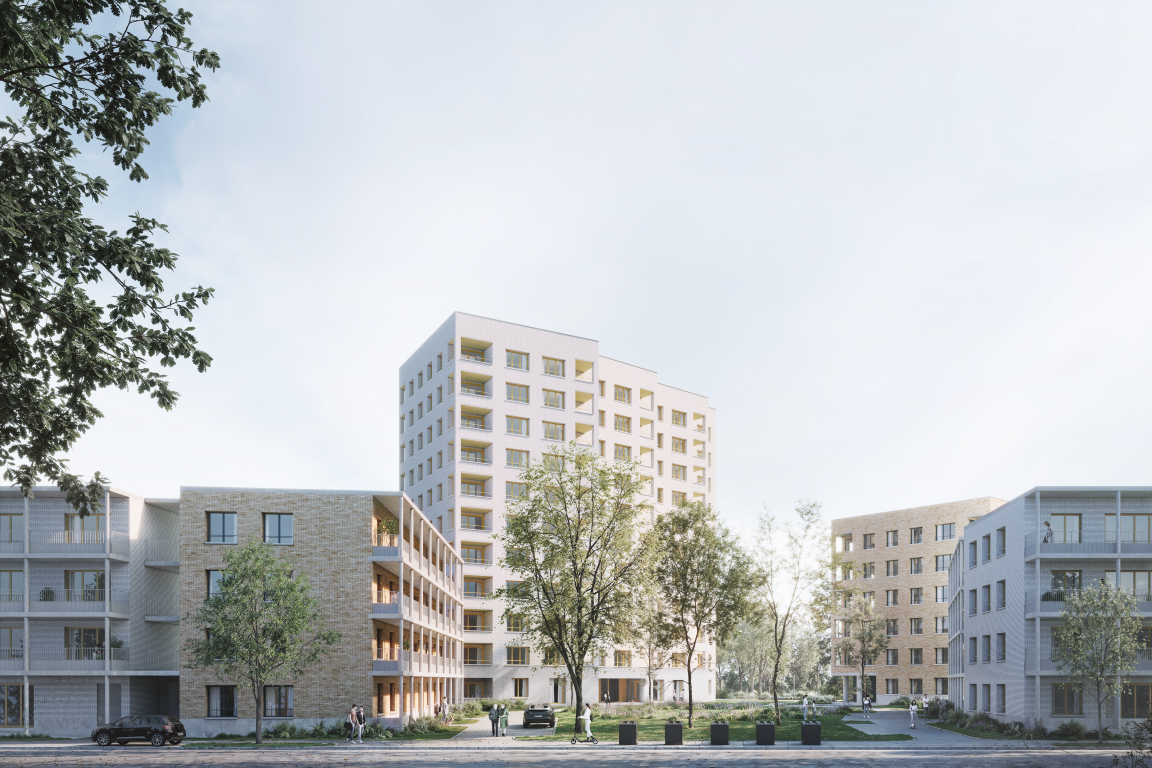 Nieuw Gent bouwveld 6-7 Project Kikvorsstraat 877-1067, 1069-1245 en 113-875