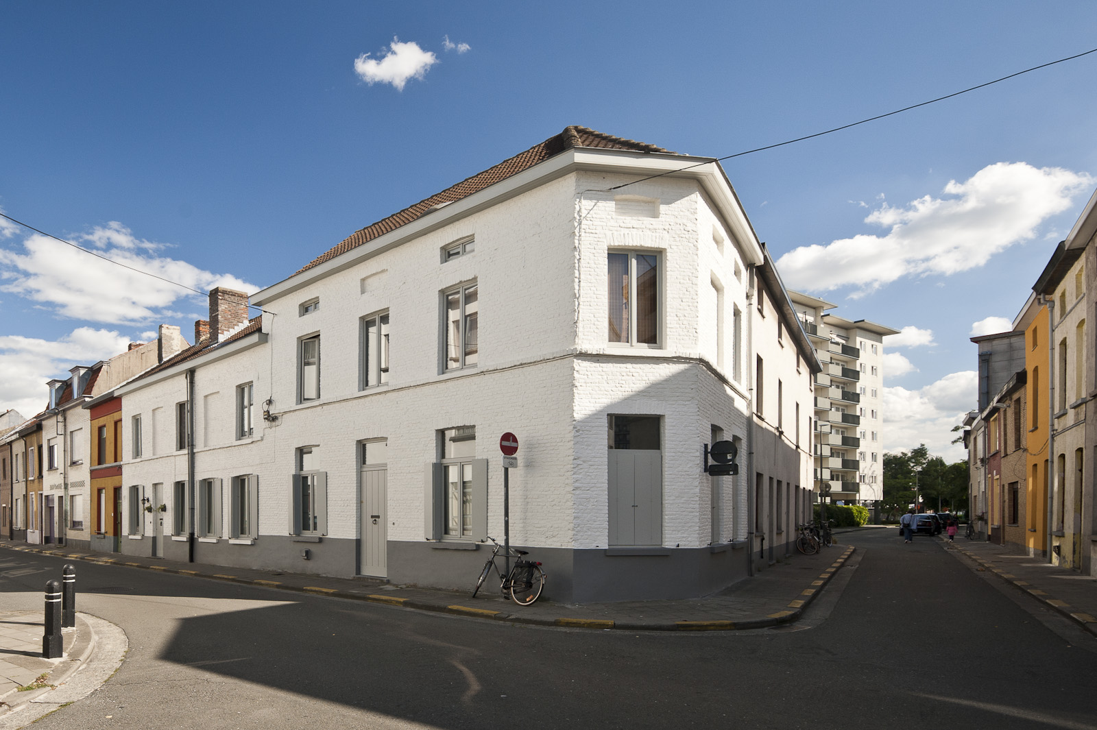 Gevelbeeld huizen Pieter Lachaertstraat