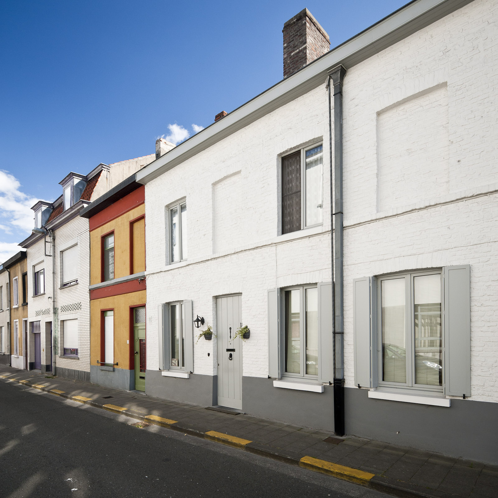 Gevelbeeld huizen Pieter Lachaertstraat