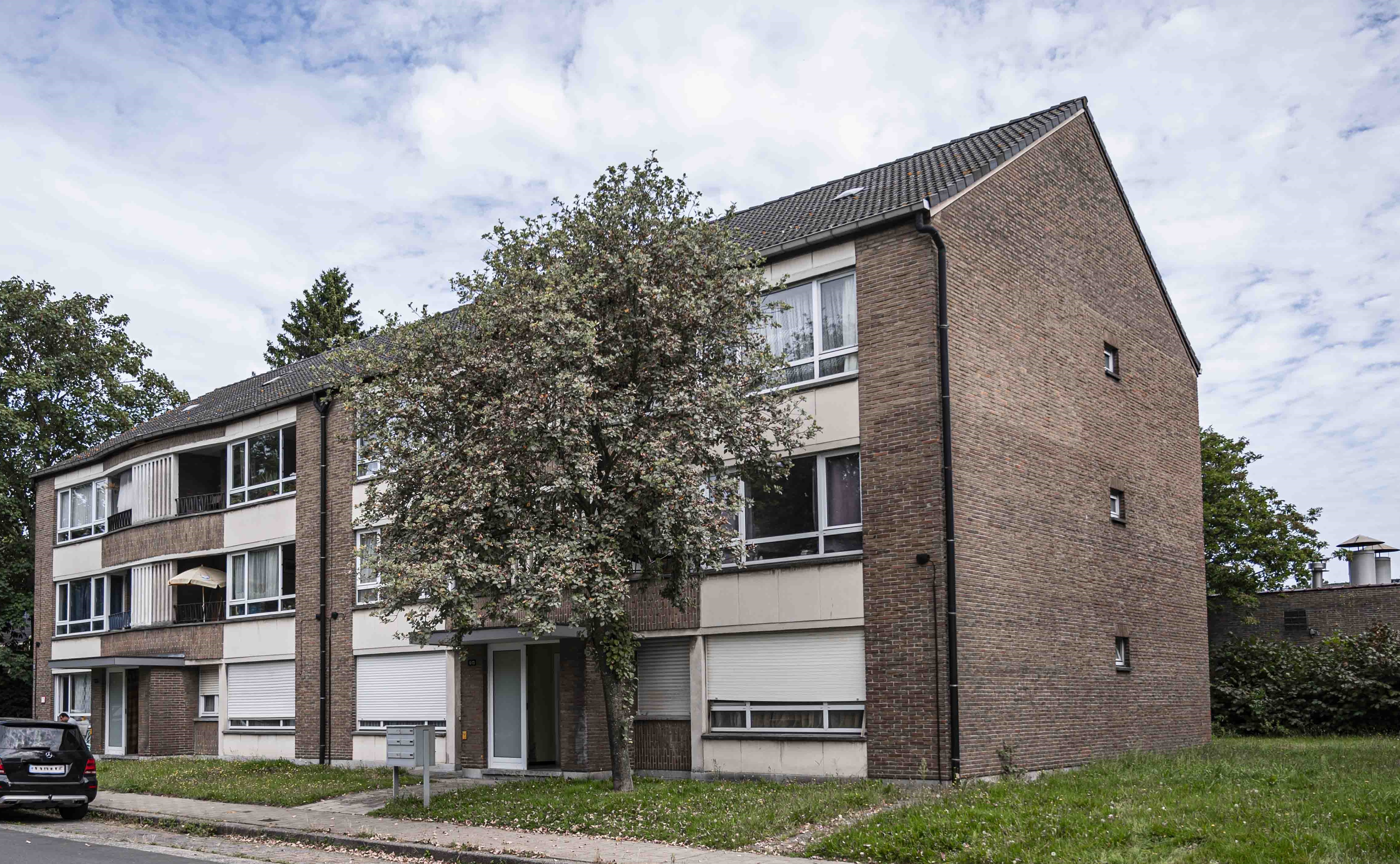 Gevelzicht woningen Salamanderstraat 1-23