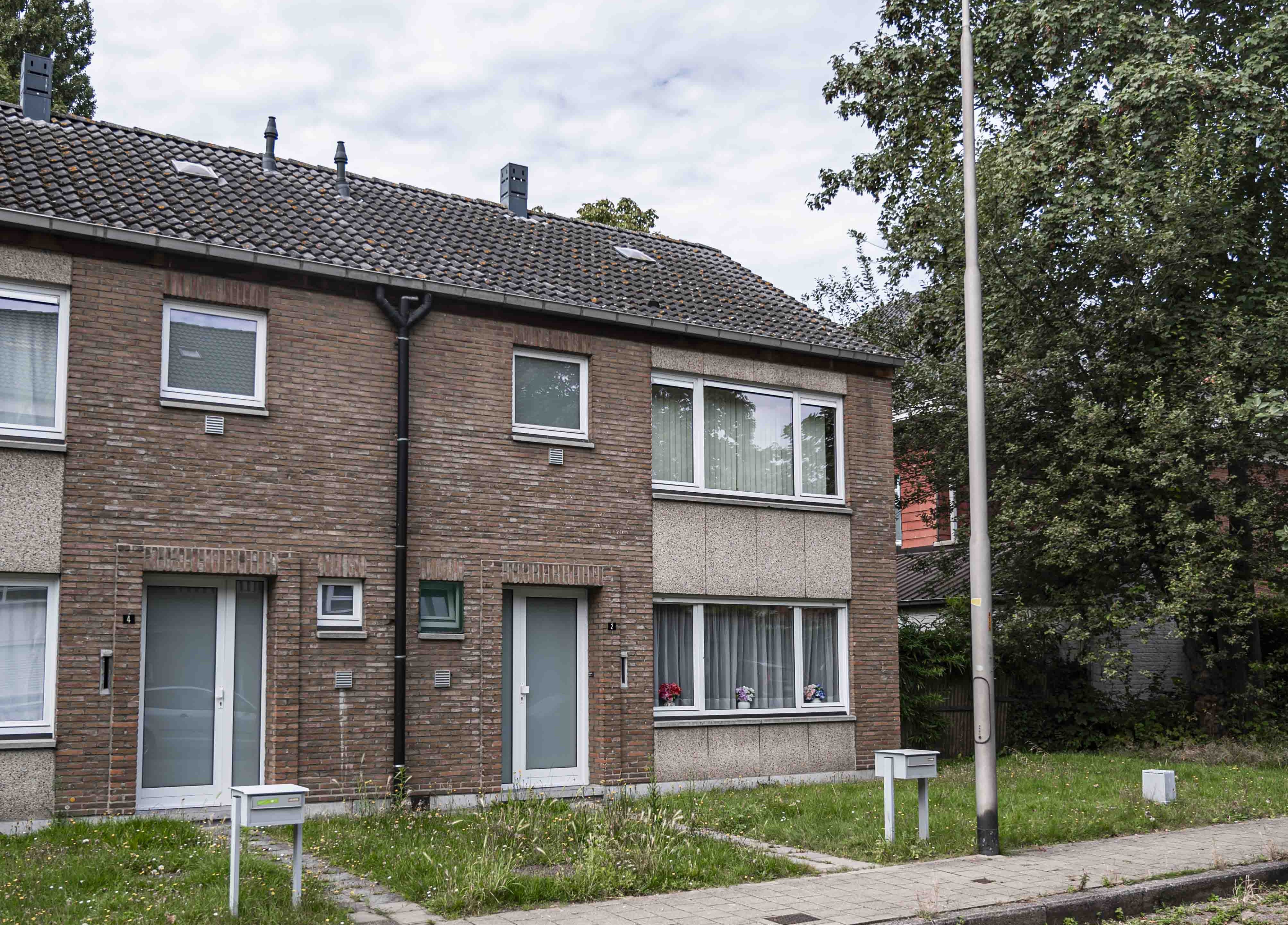 Gevelzicht woningen Salamanderstraat 2-20