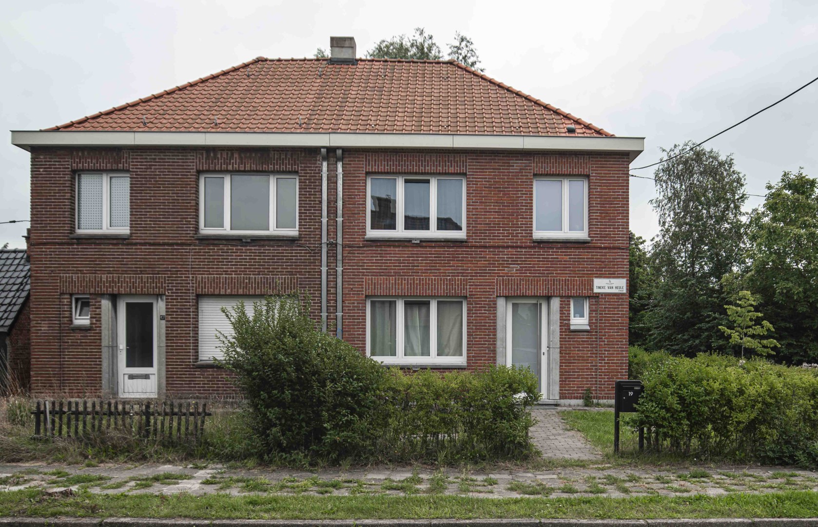 Gevelzicht woningen Tineke van Heulestraat