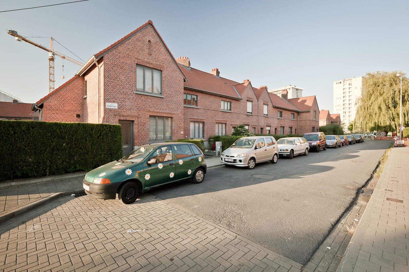 Gevelbeeld huizen Vuurkruisersstraat