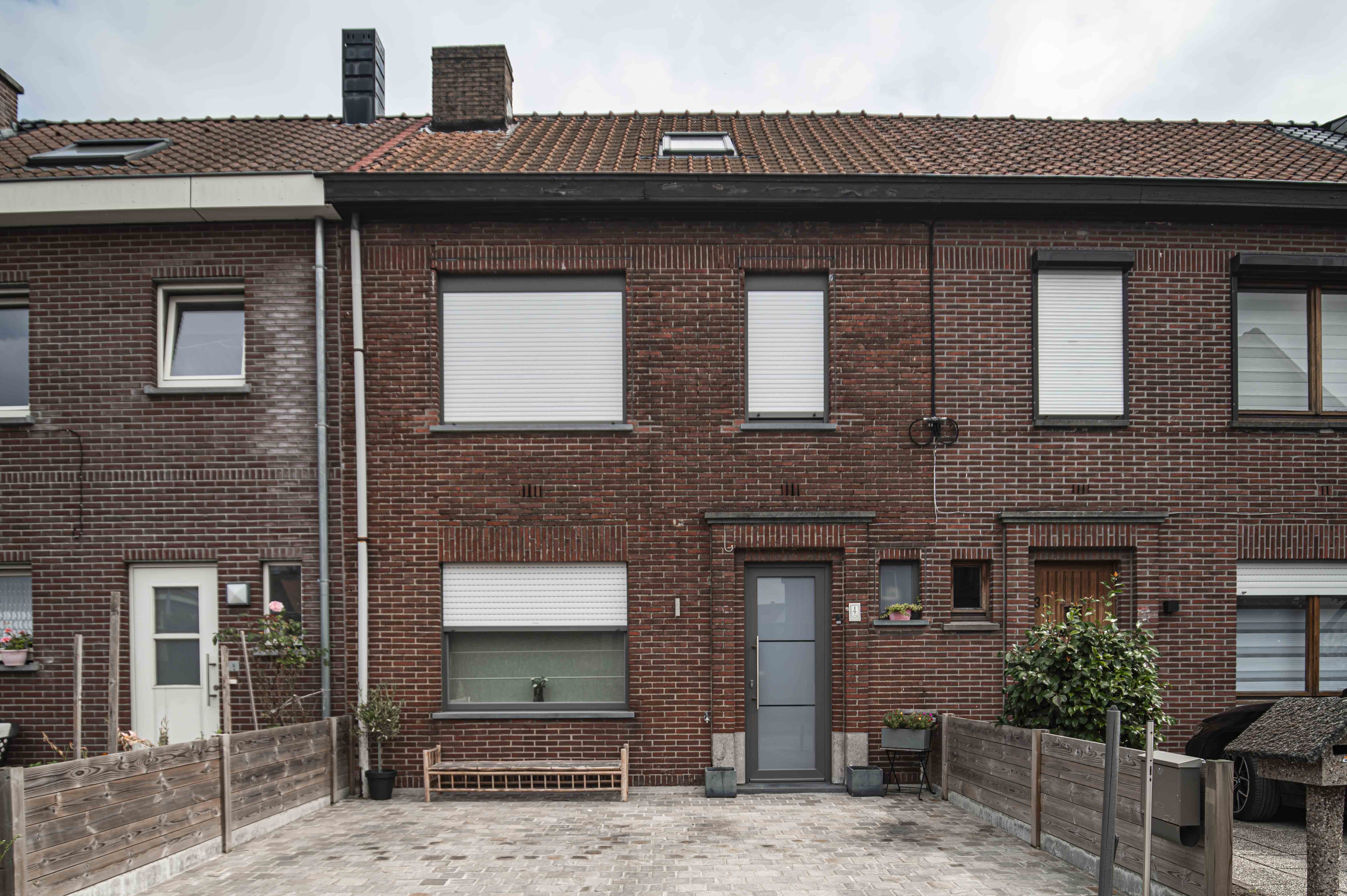 Gevelzicht woningen Krommeboom