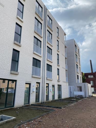 Inhuldiging appartementsgebouw 