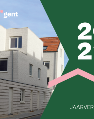 Cover jaarverslag Thuispunt Gent 2022
