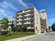 Foto van de gevel van het appartementsgebouw in de Koopvaardijlaan